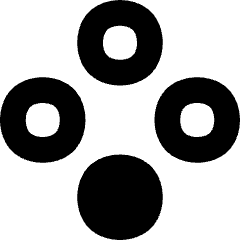 Buttons Down Icon from Flex Solid Set