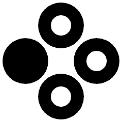 Buttons Left Icon from Sharp Remix Set