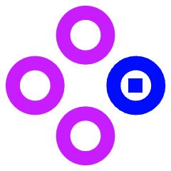 Buttons Right Icon from Sharp Neon Set