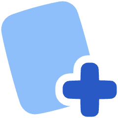 Card Add Icon from Plump Flat Set