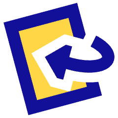 Card Flip Icon from Sharp Pop Set