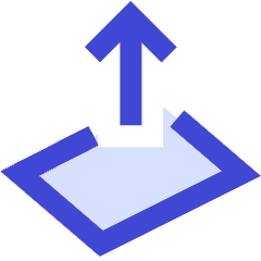 Card Lift Icon from Sharp Duo Set