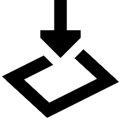Card Place Icon from Sharp Remix Set