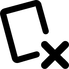 Card Remove Cross Icon from Core Remix Set