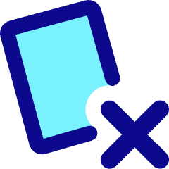 Card Remove Cross Icon from Core Pop Set