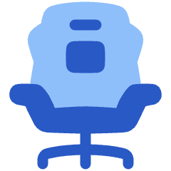 Chair 1 Icon from Plump Flat Set