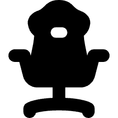 Chair 1 Icon from Flex Solid Set