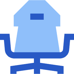 Chair 1 Icon from Sharp Flat Set