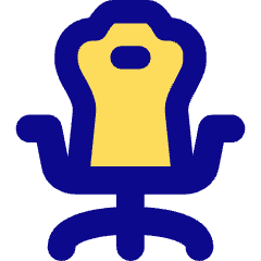 Chair 1 Icon from Core Pop Set