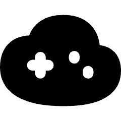 Cloud Gaming 1 Icon from Flex Solid Set