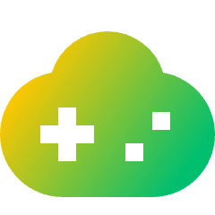 Cloud Gaming 1 Icon from Sharp Gradient Set