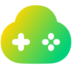 Cloud Gaming 1 Icon from Plump Gradient Set