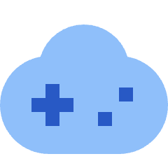 Cloud Gaming 1 Icon from Sharp Flat Set