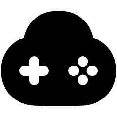 Cloud Gaming 1 Icon from Plump Solid Set