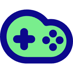 Cloud Gaming 1 Icon from Core Pop Set