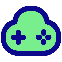 Cloud Gaming 1 Icon from Plump Pop Set