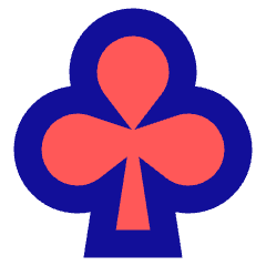Clubs Symbol Icon from Sharp Pop Set