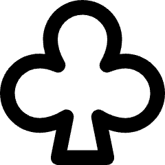 Clubs Symbol Icon from Core Remix Set