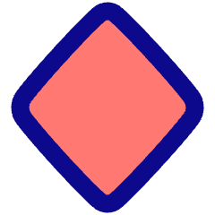 Diamonds Symbol Icon from Plump Pop Set