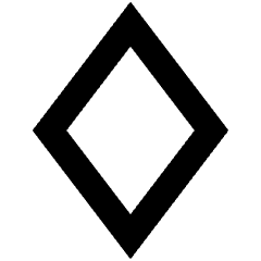 Diamonds Symbol Icon from Sharp Remix Set