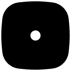 Dice 1 Icon from Flex Solid Set