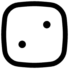Dice 2 Icon from Flex Line Set