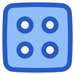 Dice 4 Icon from Plump Duo Set