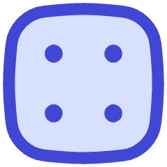 Dice 4 Icon from Flex Duo Set