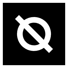 Dice Empty 1 Icon from Sharp Solid Set