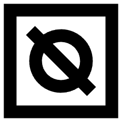 Dice Empty 1 Icon from Sharp Remix Set