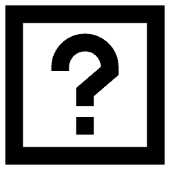 Dice Question Icon from Sharp Remix Set