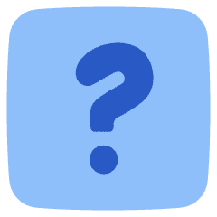 Dice Question Icon from Plump Flat Set