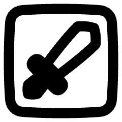 Dice Sword Icon from Plump Remix Set