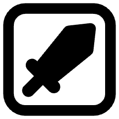 Dice Sword Icon from Core Remix Set