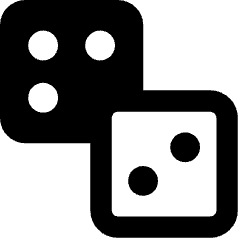 Dices Entertainment Gaming Dices Icon from Core Remix Set