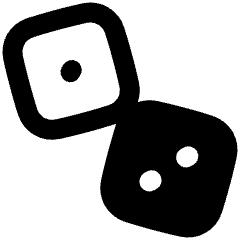 Dices Entertainment Gaming Dices Icon from Plump Remix Set