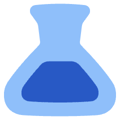 Flask Full Icon from Plump Flat Set