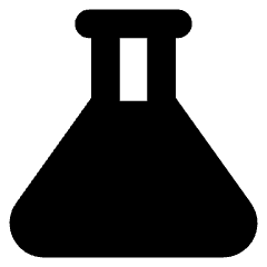 Flask Full Icon from Core Solid Set