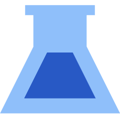 Flask Full Icon from Sharp Flat Set