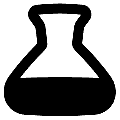 Flask Half Icon from Plump Remix Set