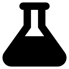 Flask Half Icon from Core Solid Set