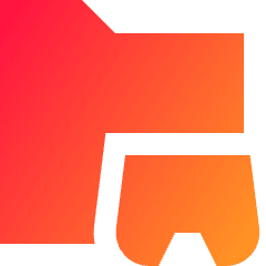 Game Folder Icon from Sharp Gradient Set
