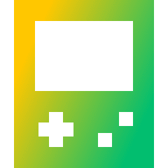 Gameboy Icon from Sharp Gradient Set