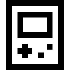 Gameboy Icon from Sharp Line Set