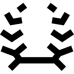 Gaming Award Prize Icon from Sharp Line Set
