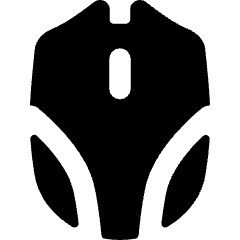 Gaming Mouse Icon from Flex Solid Set