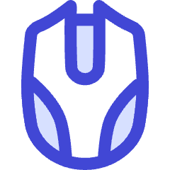 Gaming Mouse Icon from Flex Duo Set