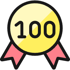 Gaming Ribbon 100 Icon from Ultimate Colors Set