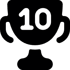 Gaming Trophy 10 Icon from Ultimate Bold Set