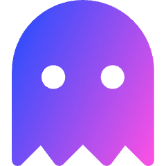 Ghost Icon from Core Gradient Set